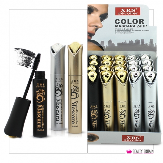 24 Black Mascara Set 24HR Waterproof