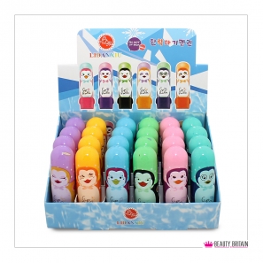 24 Lip Balm Penguin 6 Flavours