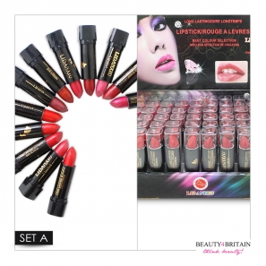 72 Lipstick Set with Vitamin A&E