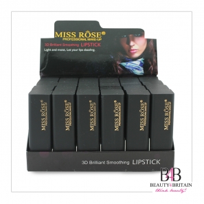 24 Luxury Lipstick 3D Miss Rose