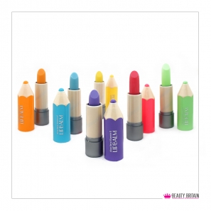 12 Lip Balm Pencil Shaped 6 Flavours