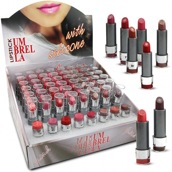 48 Volume Lipsticks with Silicone