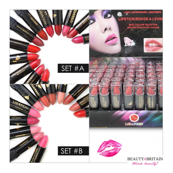 72 Lipstick Set with Vitamin A&E - Click Image to Close