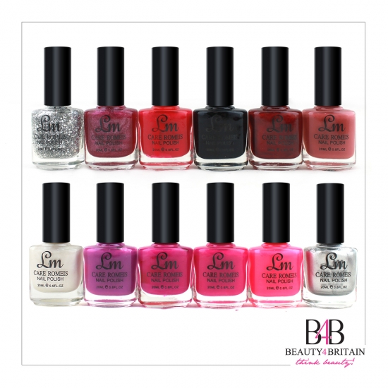 24 Big Nail Polish LM (24 Different Colours Set) 20ml - Click Image to Close