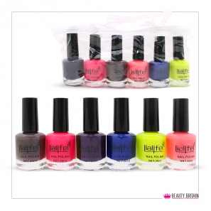 24 Nail Polish Quick Dry Set (24 Different Colours)