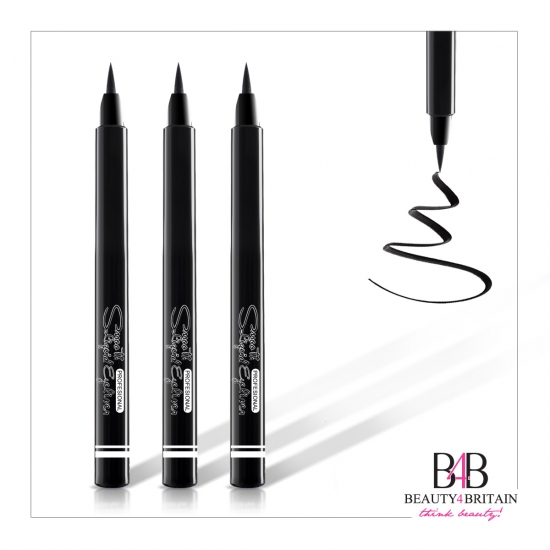 2 Luxury Smooth Liquid Black EyeLiner - Click Image to Close