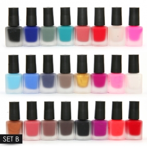 24 Matte Nail Polish Set