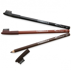 3 Eyebrow Pencil Umbrella With Brush