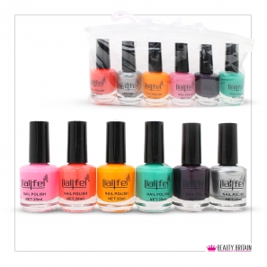 24 Nail Polish Quick Dry Set (24 Different Colours)