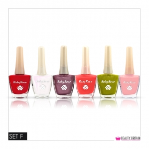 6 Nail Polish Set