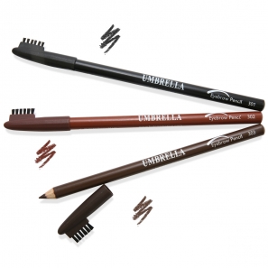 3 Eyebrow Pencil Umbrella With Brush