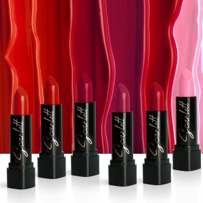 Scarlett Lipstick Set 12 Full-Size Lipsticks Enriched with Vit E