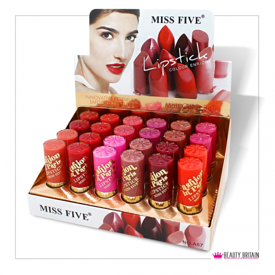 24 Luxury Lipstick Set 12 Colours - Click Image to Close