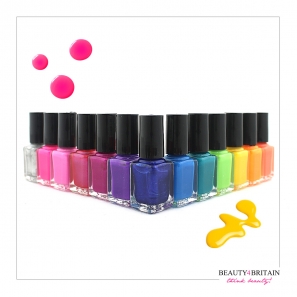 24 Nail Varnish Set with 24 Different Colours