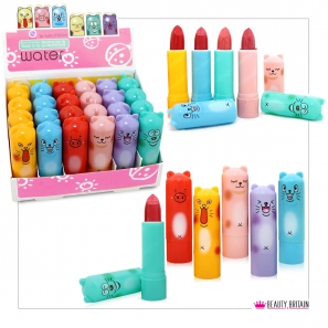 24 Cute Beasts Lipstick Set