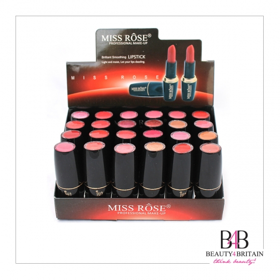 24 Lipstick Luxury Miss Rose (Different Shades) - Click Image to Close