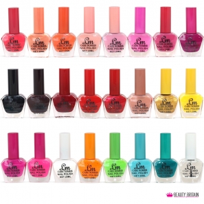 24 Nail Polish 24 Different Colours Set