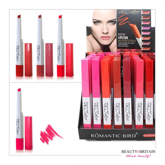 48 Luxury Lipstick Set 12 Colours - Click Image to Close