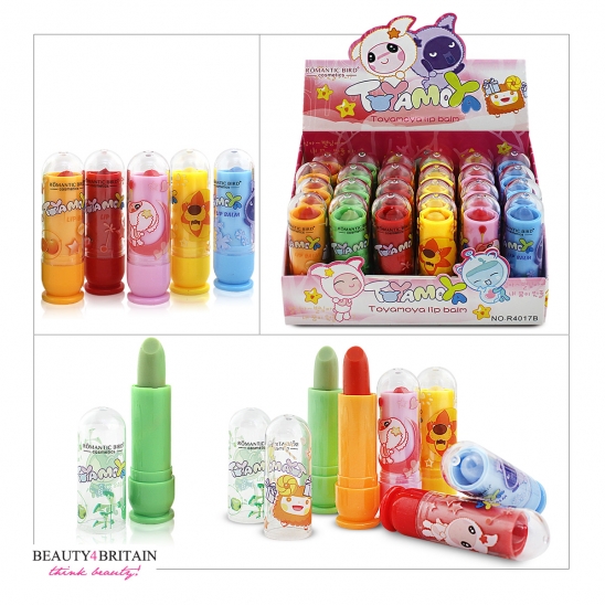 24 Cute Lip Balm Set