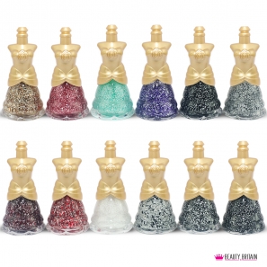 24 Nail Polish Set Dress Shaped