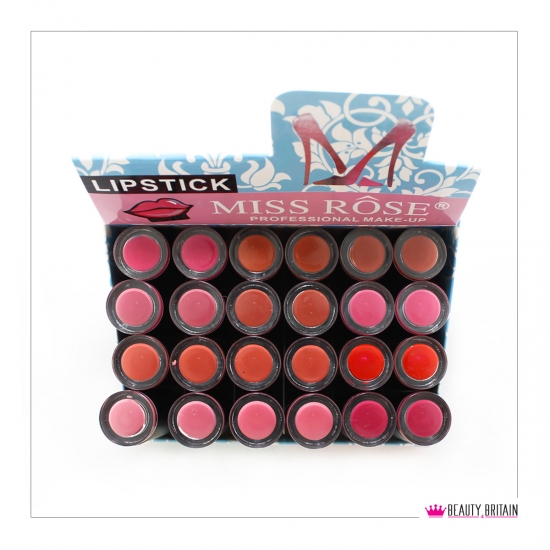 24 Lipstick Set "Miss Rose" - Click Image to Close