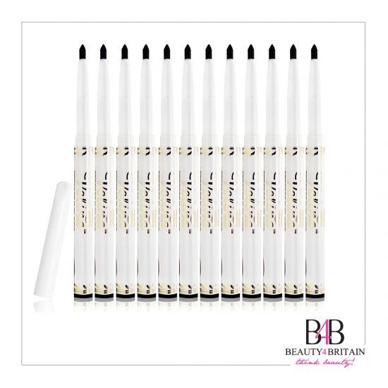 12 Black Twist Up EyeLiner Pencils Velina - Click Image to Close