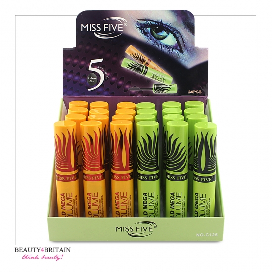 24 Black Mascara Set Miss Five - Click Image to Close