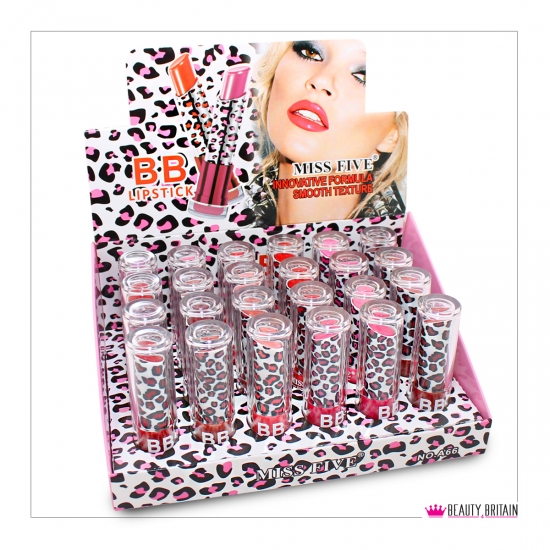 24 Lipstick Set Miss Five - Click Image to Close