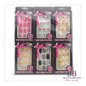 24 Boxes x 12 False Nails Different Designs