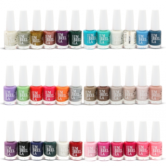 6 Nail Polish 6 Different Colour Sets - Click Image to Close