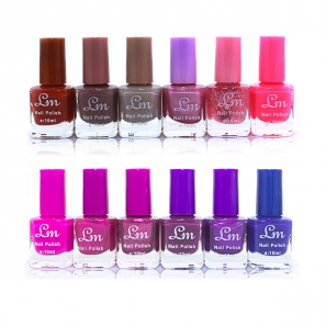 50 Nail Polish Set 48 Colours