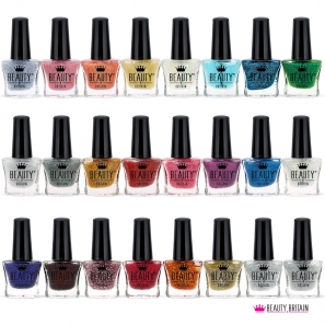 24 Nail Polish Set Love Glitter