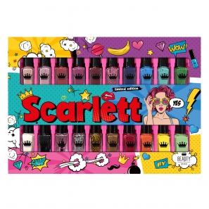 20 Nail Polish Set Scarlett