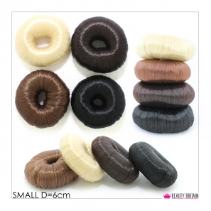 12 Synthetic Hair Doughnut Bun Mixed Sizes