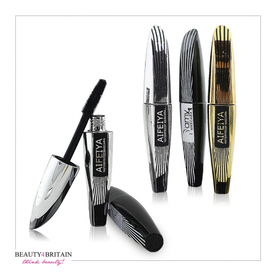 24 Black Mascara Set Rimel - Click Image to Close