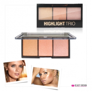 Bronzer Highlighter Trio City Color