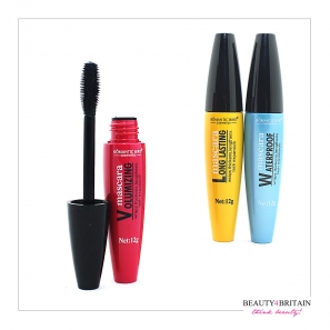 24 Black Mascara Set 360° Waterproof / Long Lasting / Volumizing