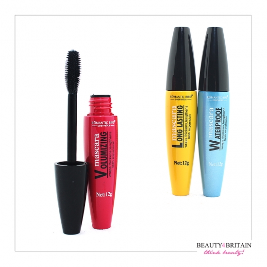 24 Black Mascara Set 360° Waterproof / Long Lasting / Volumizing - Click Image to Close