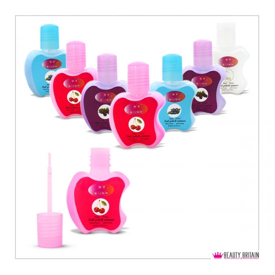 Nail Polish Remover Apple Shaped 4 Flavours - Click Image to Close