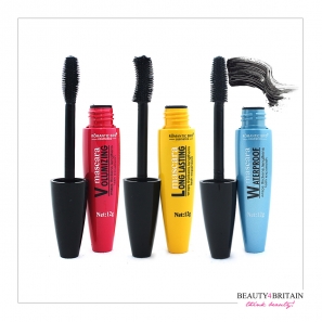 24 Black Mascara Set 360° Waterproof / Long Lasting / Volumizing