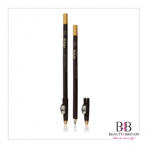 12 Brown Long EyeLiner Pencils with Sharpener