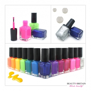 24 Nail Varnish Set with 24 Different Colours