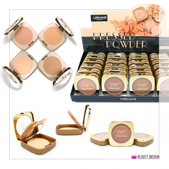 24 Luxury Face Powder Set Mirror Different Shades - Click Image to Close