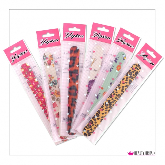 72 Nail Files Individually Wraped - Click Image to Close