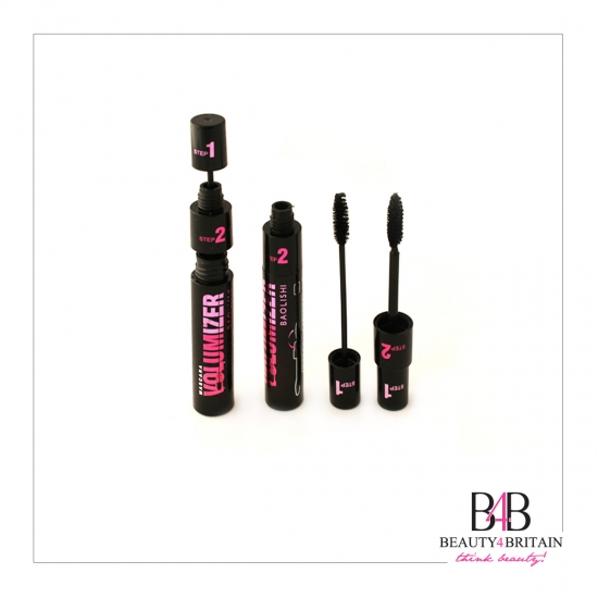 24 Black Luxury Mascara Volumizer 2in1 - Click Image to Close