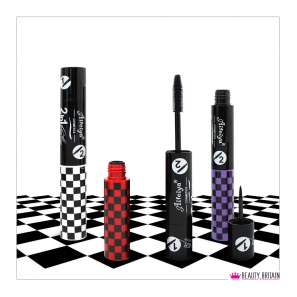 24 Mascara & Liquid Eye Liner 2in1 Black