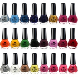 48 Nail Polish Set 48 Different Colours