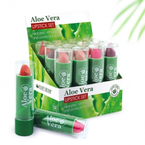 72 Lipstick & Lip Balm Set Aloe Vera