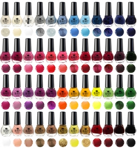 48 Nail Polish Set 48 Different Colours