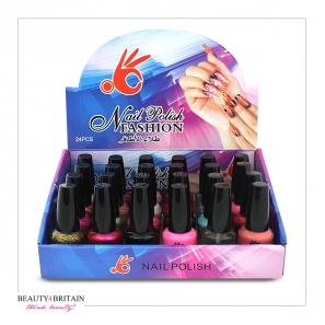 24 Big Nail Polish Set Different Colours